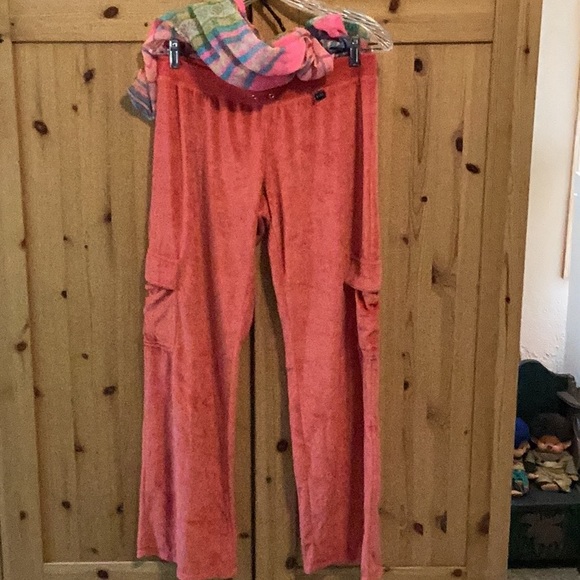 🚴‍♀️ Vintage BCBG MAXAZRIA Terry Loop Zip Top Satin striped Sleeves - Picture 6 of 16